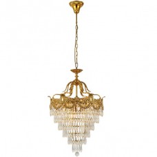 Φωτιστικό Κρεμαστό 9xE14 230V Μπρονζέ 955WINDSOR9